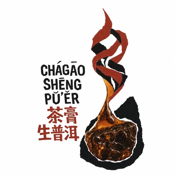 Raw Pu-erh Paste